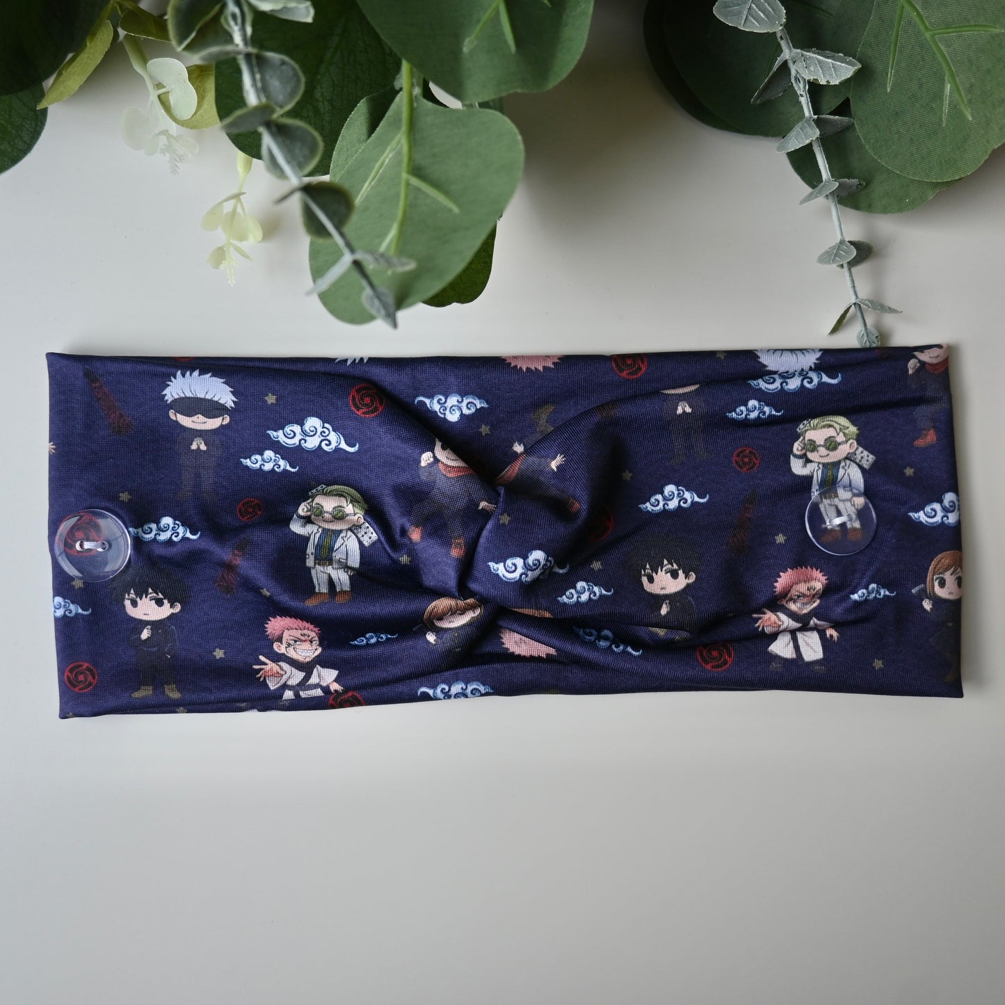 JUJUTSU KAISEN - CHARACTERS AND SYMBOLS THEMED HEADBAND