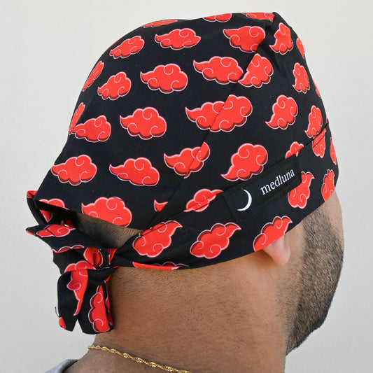 NARUTO - AKATSUKI THEMED REGULAR SCRUB CAP