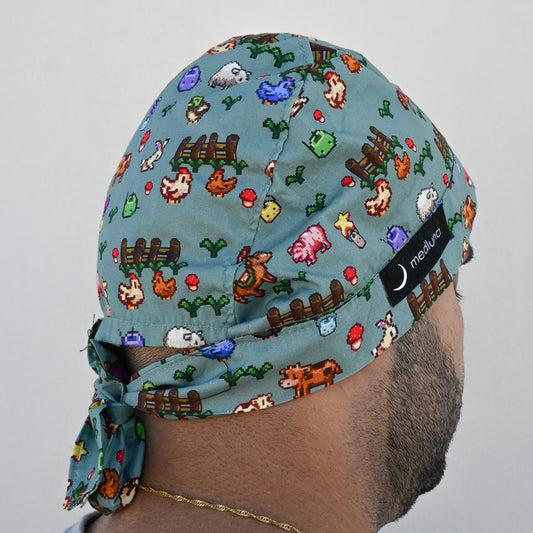 STARDEW VALLEY THEMED REGULAR SCRUB CAP