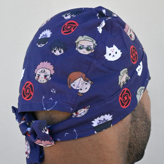 JUJUTSU KAISEN - ALL CHARACTERS THEMED REGULAR SCRUB CAP