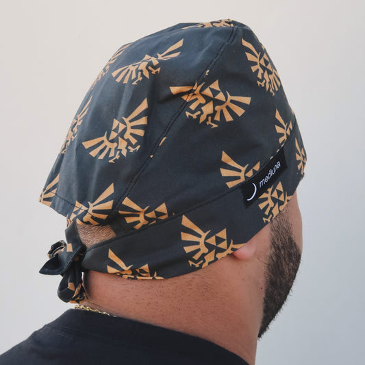 LEGEND OF ZELDA - TRIFORCE THEMED SCRUB CAP