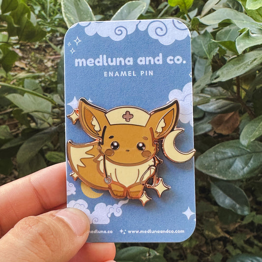 POKEMON - EEVEE MEDICAL THEMED ENAMEL PIN