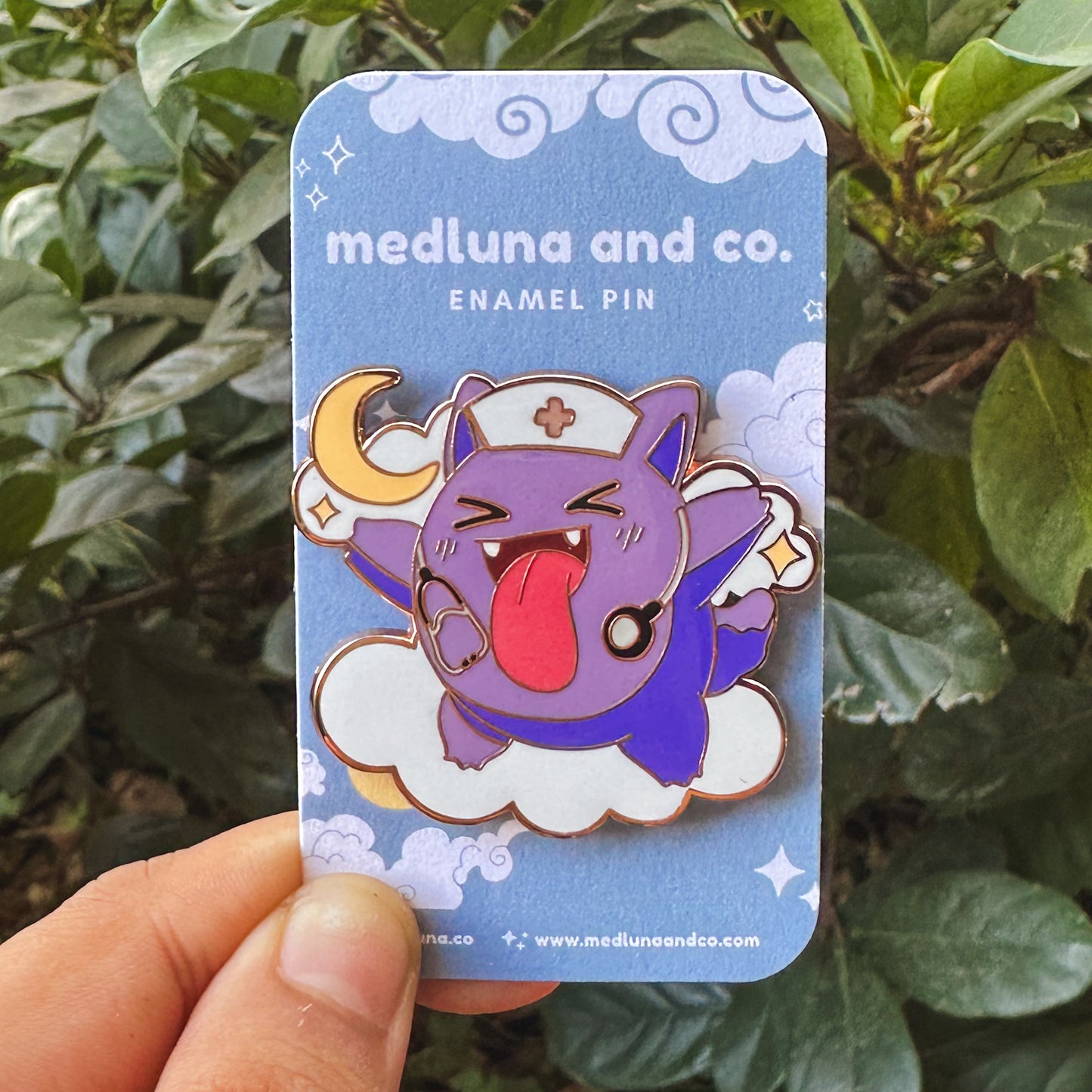 POKEMON - GENGAR MEDICAL THEMED ENAMEL PIN