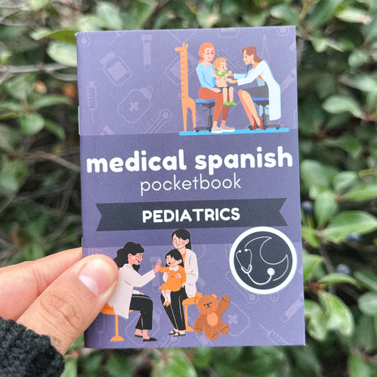 PEDIATRICS MEDICAL SPANISH POCKETBOOK