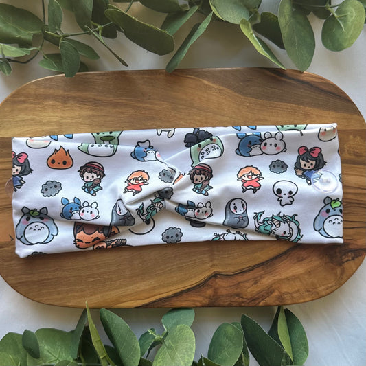 STUDIO GHIBLI CHIBI CHARACTERS THEMED HEADBAND