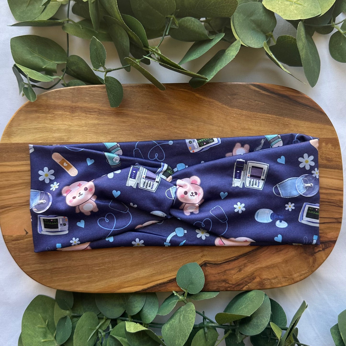 ICU BEAR THEMED HEADBAND