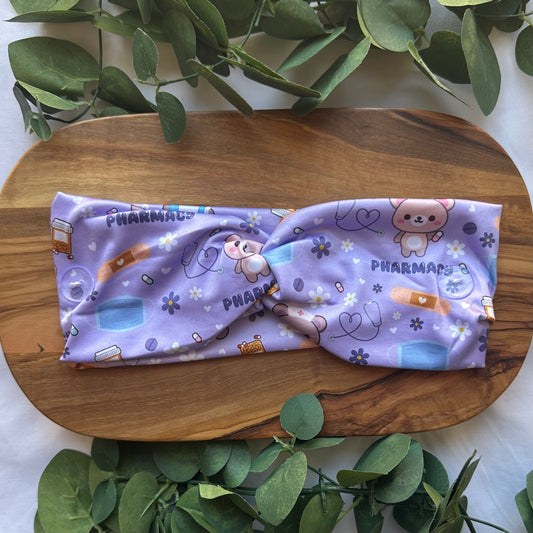 PHARMACY BEAR THEMED HEADBAND